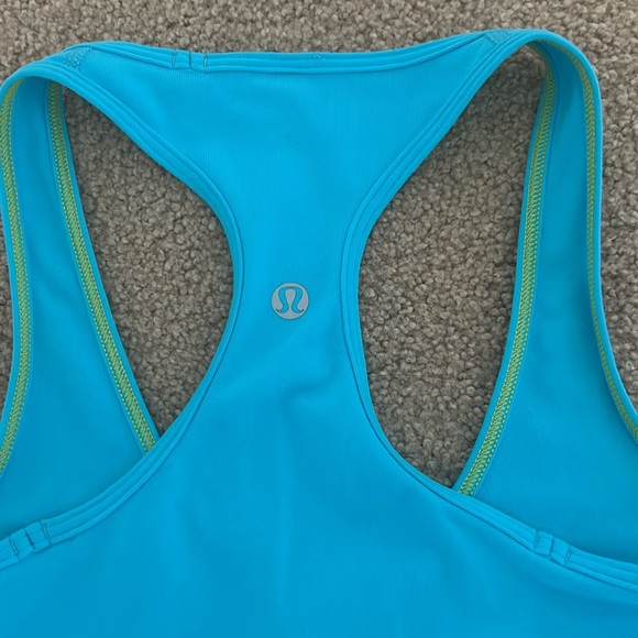 Blue Lululemon tank top - Picture 3 of 4